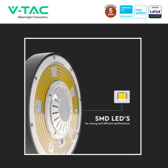 VT-9-111 Lampada Industriale LED 100W SMD Driver Lifud V-Tac