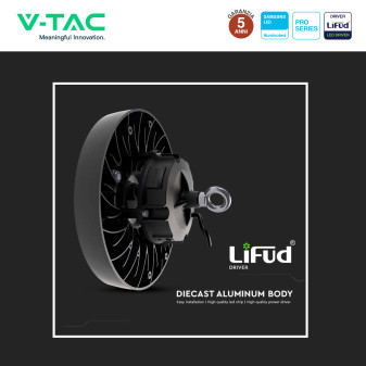 VT-9-111 Lampada Industriale LED 100W SMD Driver Lifud V-Tac