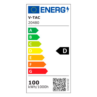 VT-9-111 Lampada Industriale LED 100W SMD Driver Lifud V-Tac