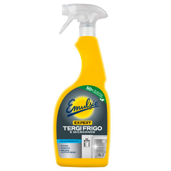 Tergi Frigo e Microonde Detergente Spray con Bicarbonato Emulsio