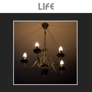 Lampadina LED E14 4,5W Candle C35 Candela SMD Life