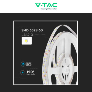VT-3528-60 Striscia LED SMD Flessibile Monocolore 21W - 5 metri V-Tac