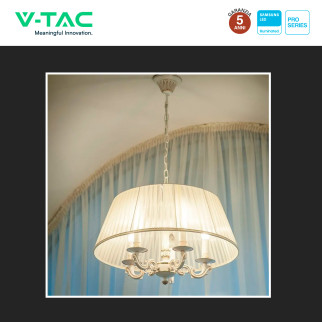 VT-226 Lampadina LED E14 4,5W Candela Chip Samsung V-Tac
