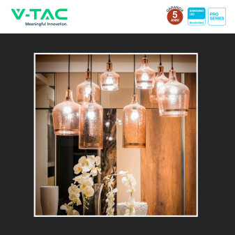 VT-1812 Lampadina LED E27 3,7W G45 MiniGlobo SMD Chip Samsung V-Tac