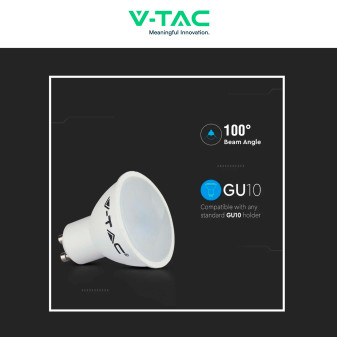 VT-2095 Super Saver Pack 3 Lampadine LED GU10 4,5W V-Tac