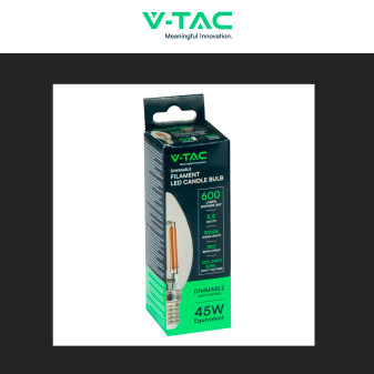 VT-21125 Lampadina LED E14 5,5W Candle Dimmerabile V-Tac