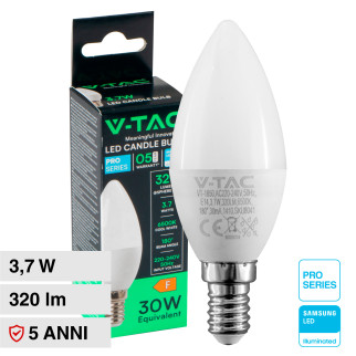 VT-1815 Lampadina LED E14 3,7W Candela Chip Samsung V-Tac