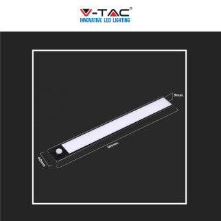 VT-8143 V-Tac Lampada LED da Armadio 2,5W SMD Sensore PIR