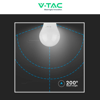 VT-2113 Super Saver Pack 3 Lampadine LED E27 A60 10,5W V-Tac