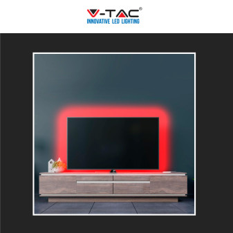 Striscia LED 21W Flessibile SMD RGB 12V 5m V-Tac