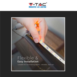 Striscia LED 21W Flessibile SMD RGB 12V 5m V-Tac