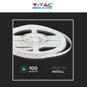 Striscia LED 21W Flessibile SMD RGB 12V 5m V-Tac