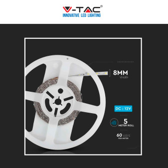 Striscia LED 21W Flessibile SMD RGB 12V 5m V-Tac