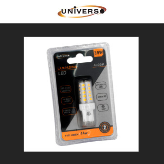 Lampadina LED G9 3,5W Tubolare SMD Universo