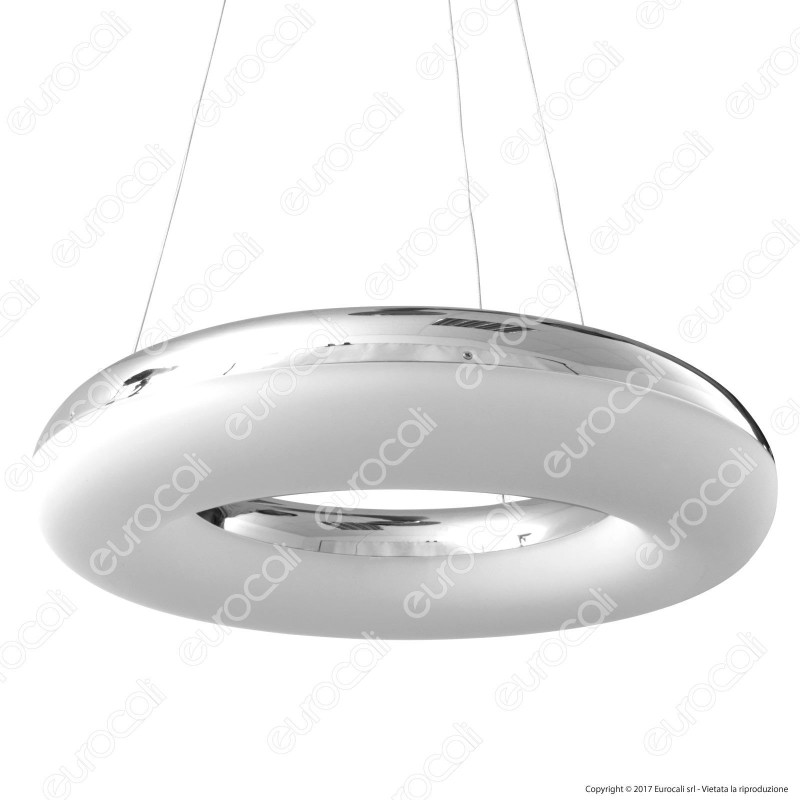 V-TAC VT-40-1 Lampadario LED ad Anello 40W Sospensione in Metallo