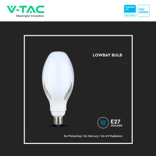 VT-240 Lampadina LED E27 36W Olive Lamp SMD Chip Samsung V-Tac Pro