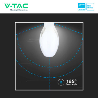 VT-240 Lampadina LED E27 36W Olive Lamp SMD Chip Samsung V-Tac Pro
