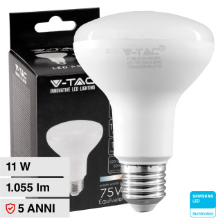 VT-280 Lampadina LED E27 11W Reflector R80 SMD Chip Samsung V-Tac