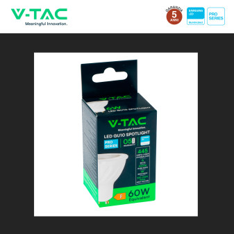 VT-277 Faretto LED GU10 6W Spotlight SMD Chip Samsung V-Tac Pro