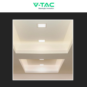 VT-61006 Mini Pannello LED Quadrato 6W SMD da Incasso V-Tac