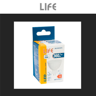 Lampadina LED GU5.3 (MR16) 5W Faretto Spotlight SMD Life