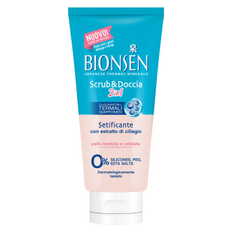 Scrub & Doccia 2in1 Setificante - Flacone 300ml Bionsen