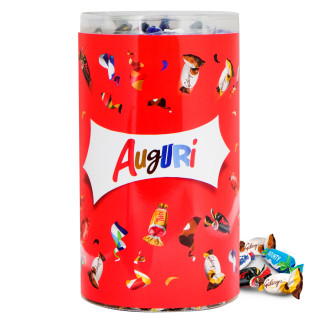 Celebration Maxi Tube Cioccolatini Misti Etichetta Auguri 1435g