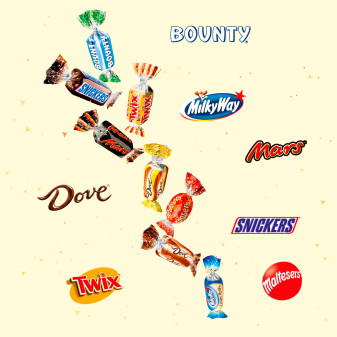 Celebration Maxi Tube Cioccolatini Misti Etichetta Auguri 1435g