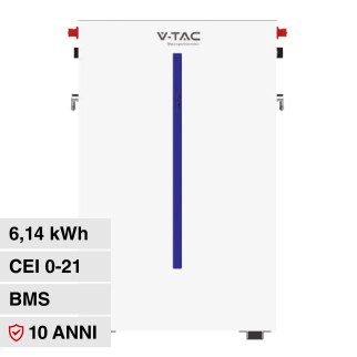 Batteria al Litio 51.2V 6.14kWh per Impianti Solari V-Tac