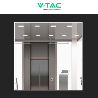 VT-61012 Mini Pannello LED Quadrato 12W SMD da Incasso V-Tac