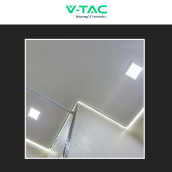 VT-61012 Mini Pannello LED Quadrato 12W SMD da Incasso V-Tac
