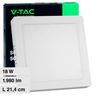 VT-60018 Mini Pannello LED Quadrato 18W SMD V-Tac