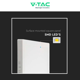 VT-60018 Mini Pannello LED Quadrato 18W SMD V-Tac