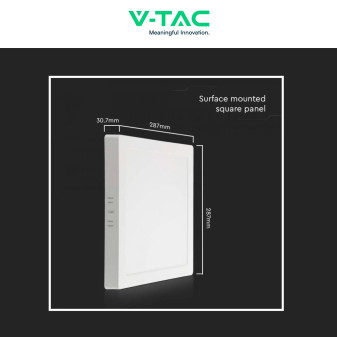 VT-60024 Mini Pannello LED Quadrato 24W SMD V-Tac