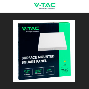 VT-60024 Mini Pannello LED Quadrato 24W SMD V-Tac