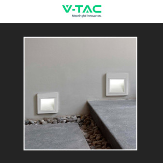 VT-1143 Punto Luce LED SMD 3W a Parete Bianco V-Tac