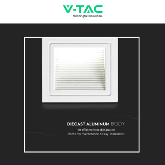 VT-1143 Punto Luce LED SMD 3W a Parete Bianco V-Tac