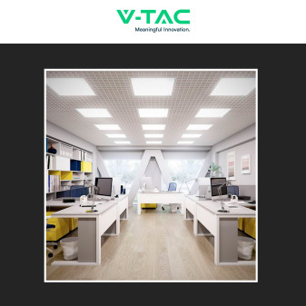 VT-60036 Pannello LED Quadrato 60x60 36W SMD e Driver V-Tac