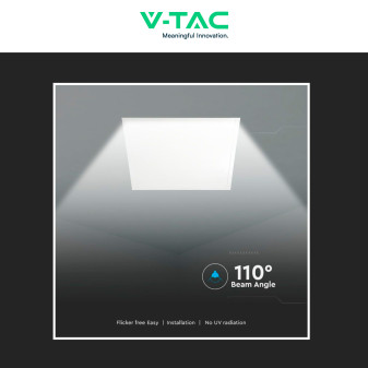 VT-60036 Pannello LED Quadrato 60x60 36W SMD e Driver V-Tac