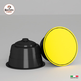 16 Capsule Baciato Caffè Te al Limone Cialde Compatibili Nescafè