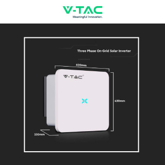 VT-6630305 Inverter 30kW Trifase Pannelli Fotovoltaici V-Tac