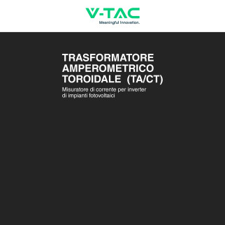 Trasformatore TA/CT Misuratore Corrente per Inverter V-Tac