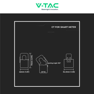 Trasformatore TA/CT Misuratore Corrente per Inverter V-Tac