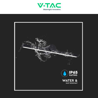 Lampada LED da Specchio 10W VT-7022 SMD Colore Nero V-Tac