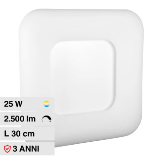 VT-7309 Plafoniera LED Quadrata 25W SMD CCT V-Tac Gallery