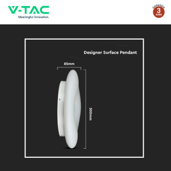 VT-7308 Plafoniera LED Rotonda 25W SMD CCT V-Tac Gallery