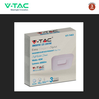 VT-7463 Plafoniera LED Quadrata 40W SMD CCT V-Tac Gallery
