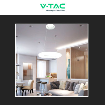 VT-7605 Lampadario LED Rotondo 36W SMD CCT V-Tac Gallery