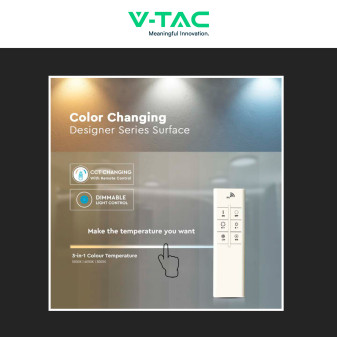 VT-7605 Lampadario LED Rotondo 36W SMD CCT V-Tac Gallery