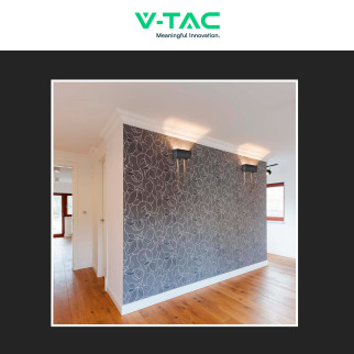 VT-8125 Lampada LED da Muro 24W SMD Colore Nero V-Tac